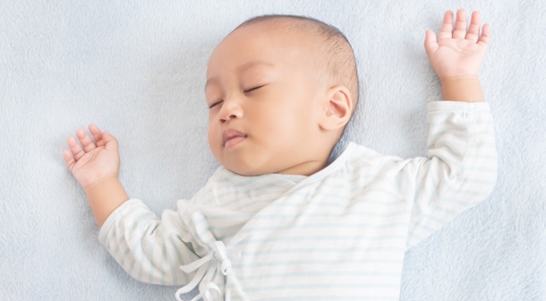 Sleep routines help prepare baby for bedtime and naps
