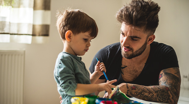 Single dads are responsible for helping develop a child’s physical, developmental, and emotional needs.