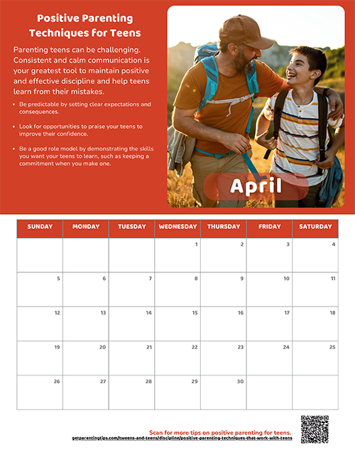 April calendar thumbnail