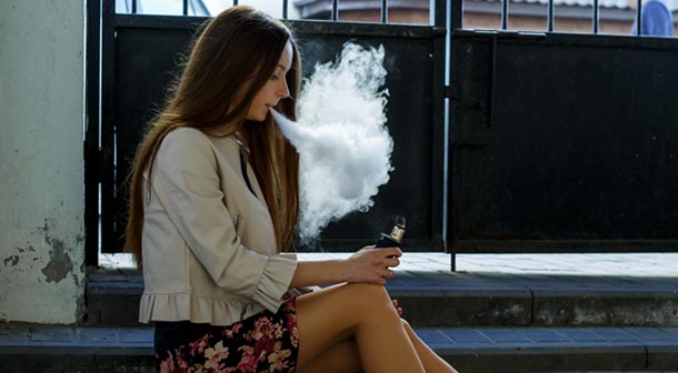 Vaping can be easy to hide because there is no odor.