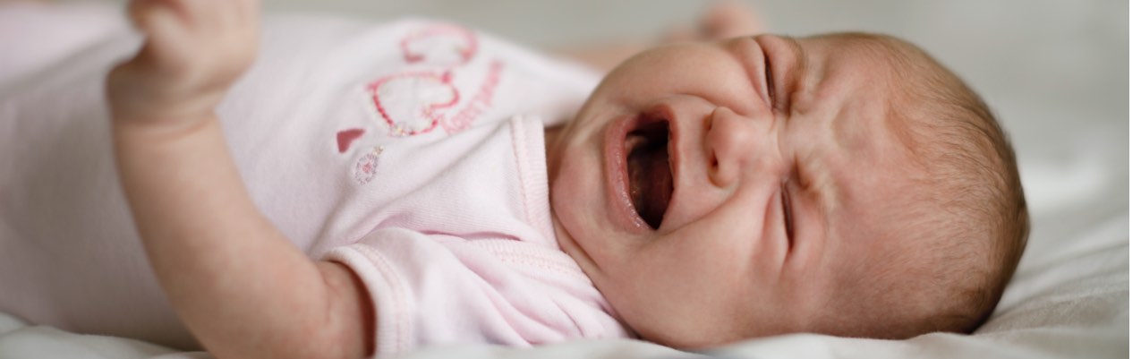 El llanto es una manera importante que tienen los recién nacidos para comunicar sus necesidades.