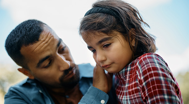 Helping a child through life changes like divorce takes a lot of listening and emotional support.
