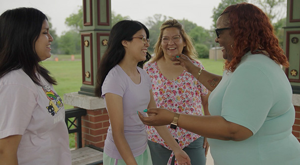 Marie and the Acosta family share a strong and lasting bond. 