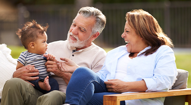 Visiting with grandparents can be great for you and the kids. 