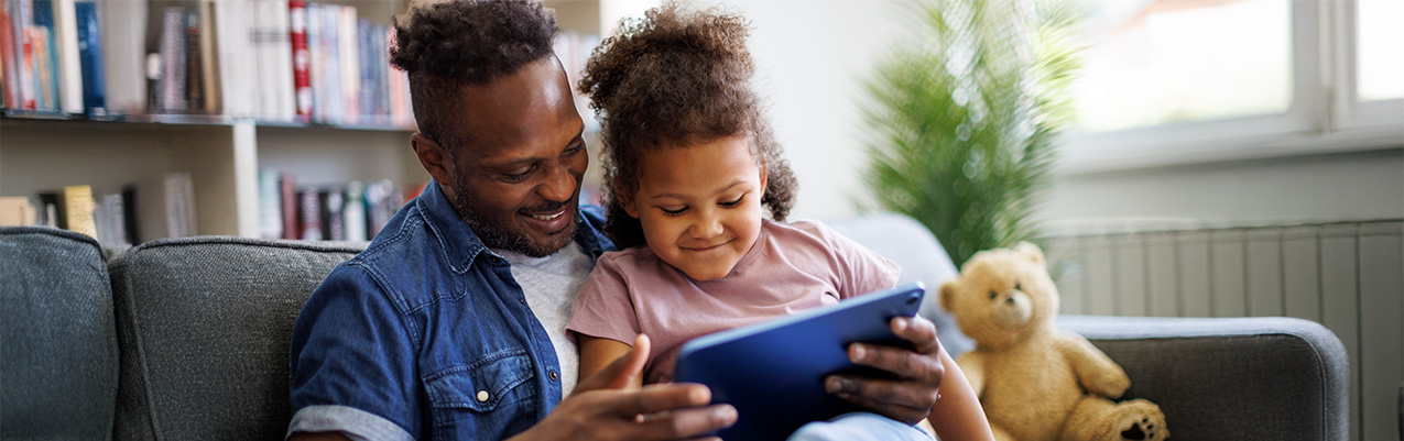 Screens can be a source of education and entertainment for young children, but too much screen time is unhealthy