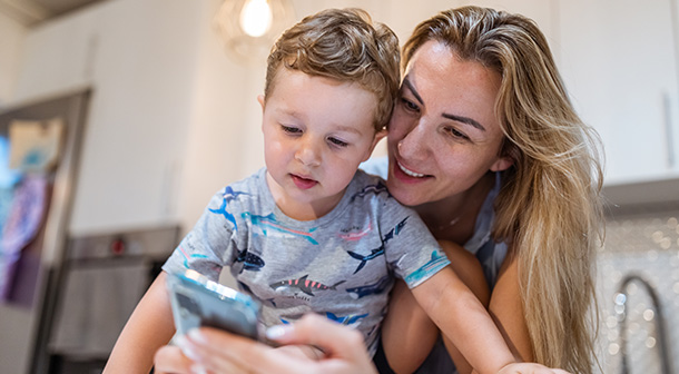 Setting screen time boundaries can be beneficial for your child’s development.