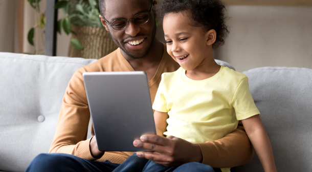 Use screen time as an opportunity to spend time with your kids and teach them about the world.