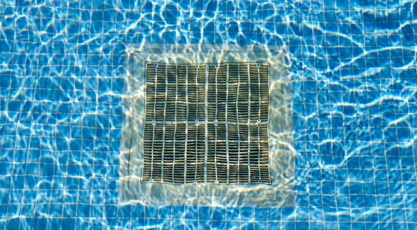 Stay away from pool drains. The suction is powerful and dangerous.