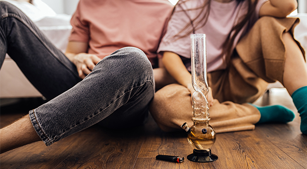 Most common substances used by teens are alcohol, marijuana, and tobacco.